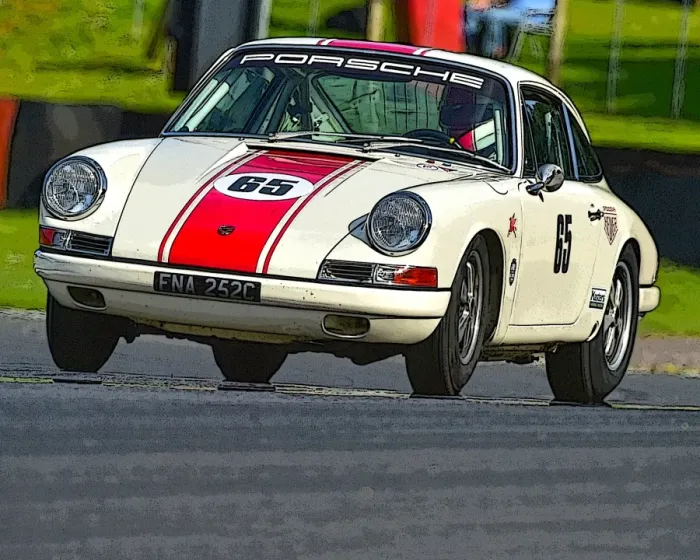 Framed Print : CM19 4941 Mark Bates, James Bates, Porsche 911 Framed Print : CM19 4941 Mark Bates, James Bates, Porsche 911