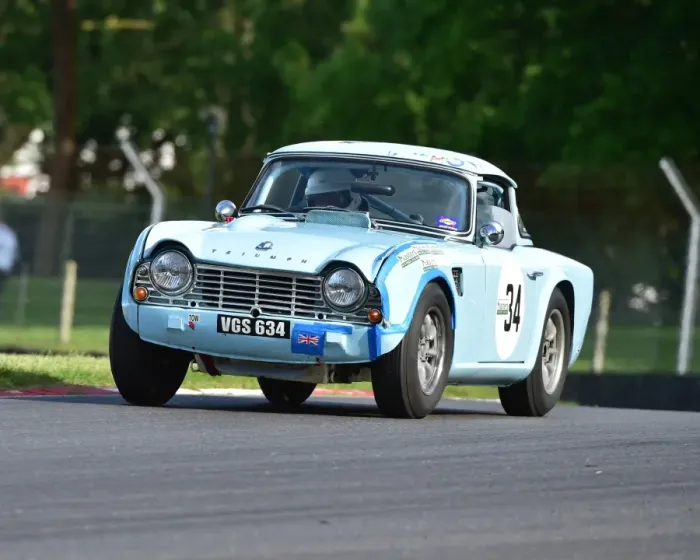 Framed Print : CM19 5005 Karl Wetherell, Triumph TR4 Framed Print : CM19 5005 Karl Wetherell, Triumph TR4