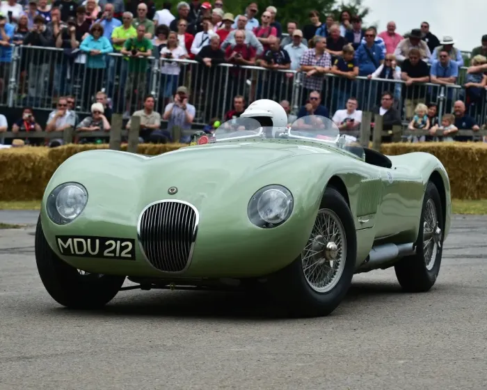 Rights Managed : CM19 8873 Vernon MacKenzie, Jaguar C-Type Rights Managed : CM19 8873 Vernon MacKenzie, Jaguar C-Type