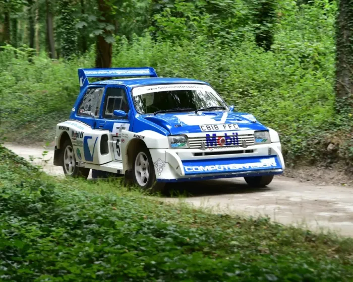 Rights Managed : CM19 9185 John Saunders, MG Metro 6R4 Rights Managed : CM19 9185 John Saunders, MG Metro 6R4