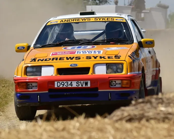 Rights Managed : CM19 9386 Jason Lepley, Ford Sierra RS Cosworth Rights Managed : CM19 9386 Jason Lepley, Ford Sierra RS Cosworth