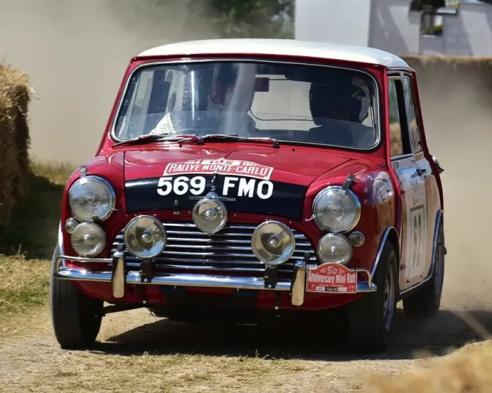 Rights Managed : CM19 9417 Rauno Aaltonen, Morris Mini Cooper S Rights Managed : CM19 9417 Rauno Aaltonen, Morris Mini Cooper S