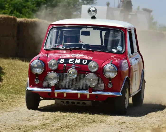 Rights Managed : CM19 9424 Peter Smith, James Martin, Morris Mini Cooper S Rights Managed : CM19 9424 Peter Smith, James Martin, Morris Mini Cooper S