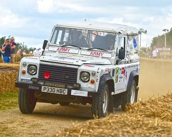 CM19 9522 Armed Forces Rally Team, Land Rover Wolf XD