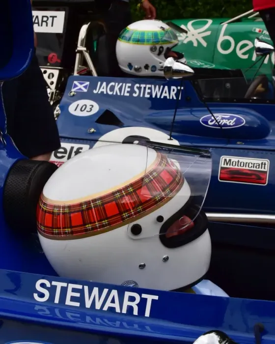 Rights Managed : CM19 9637 Jackie Stewart, Paul Stewart, Tyrrell-Cosworth Rights Managed : CM19 9637 Jackie Stewart, Paul Stewart, Tyrrell-Cosworth