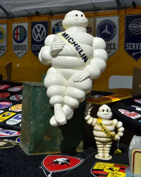 Framed Print : CM2 0418 Michelin Man and Boy Framed Print : CM2 0418 Michelin Man and Boy