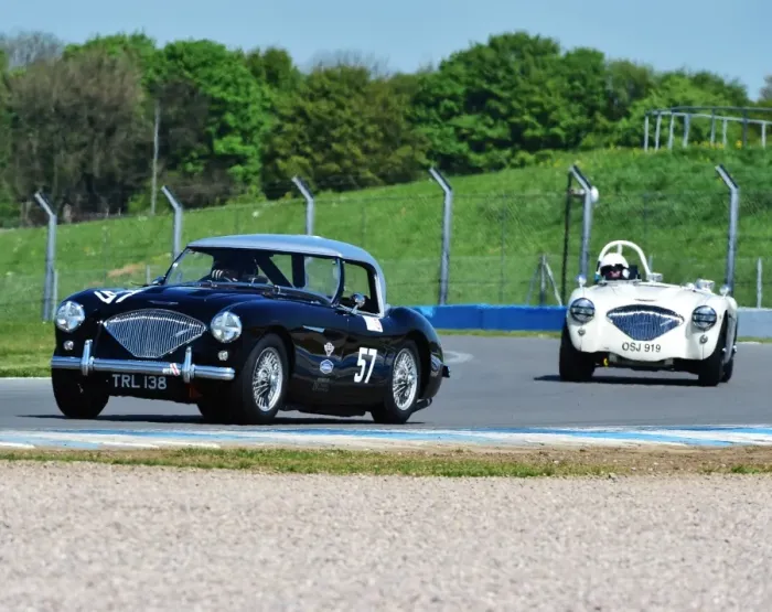 Framed Print : CM2 0645Denis Welch, Malcolm Verey, Austin Healey 100M, TRL 138 Framed Print : CM2 0645Denis Welch, Malcolm Verey, Austin Healey 100M, TRL 138