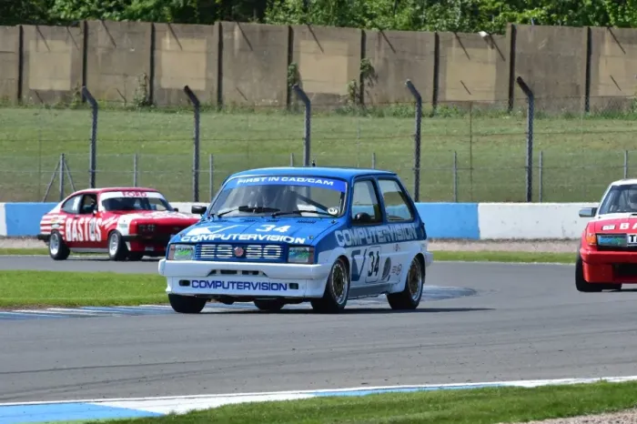 Framed Print : CM2 0892 Patrick Watts, Nick Swift, MG Metro Turbo