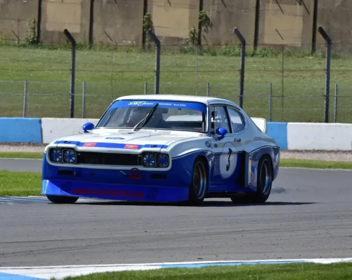 Framed Print : CM2 0904 Steve Soper, John Young, Ford Capri Framed Print : CM2 0904 Steve Soper, John Young, Ford Capri