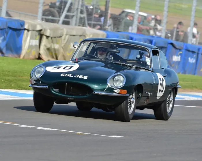 Framed Print : CM2 1227 David Hall, Michael O Shea, Jaguar E-Type, SSL 366 Framed Print : CM2 1227 David Hall, Michael O Shea, Jaguar E-Type, SSL 366