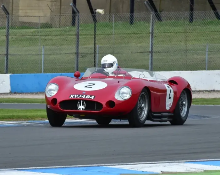 Framed Print : CM2 1682 Mark Knopfler, Maserati 300S, XYJ 484 Framed Print : CM2 1682 Mark Knopfler, Maserati 300S, XYJ 484