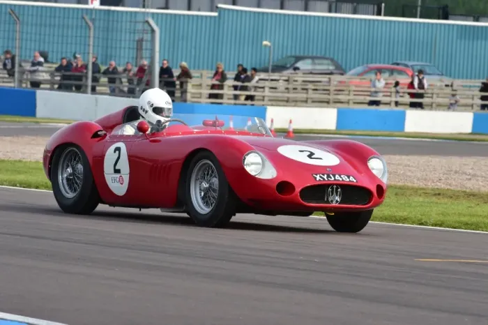 Framed Print : CM2 2303 Mark Knopfler, Maserati 300S Framed Print : CM2 2303 Mark Knopfler, Maserati 300S