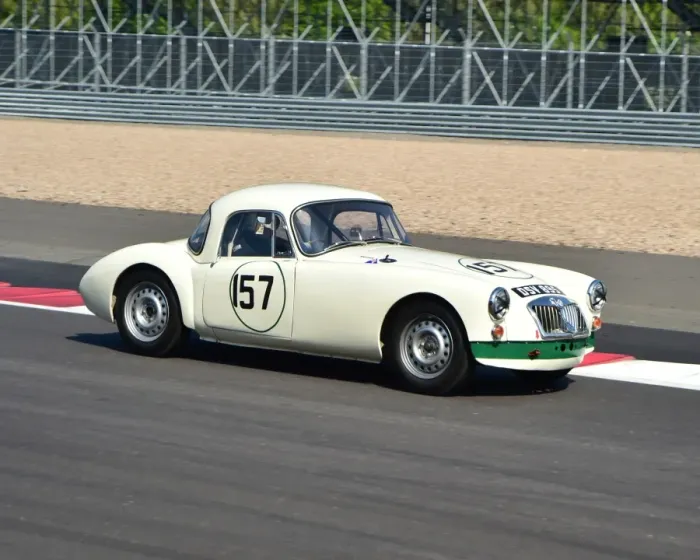 Framed Print : CM2 3821 Simon Gurney, MGA Coupe, DSV 895