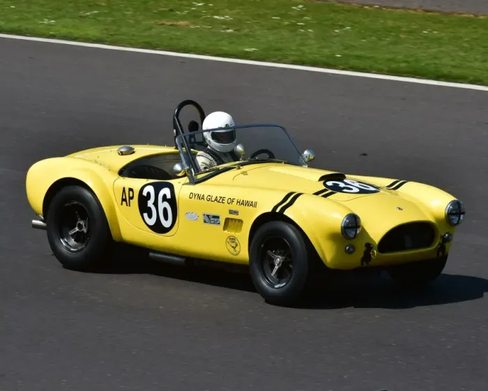Framed Print : CM2 4048 Bill Bridges, Robbie Feilden, AC Cobra 289 Framed Print : CM2 4048 Bill Bridges, Robbie Feilden, AC Cobra 289