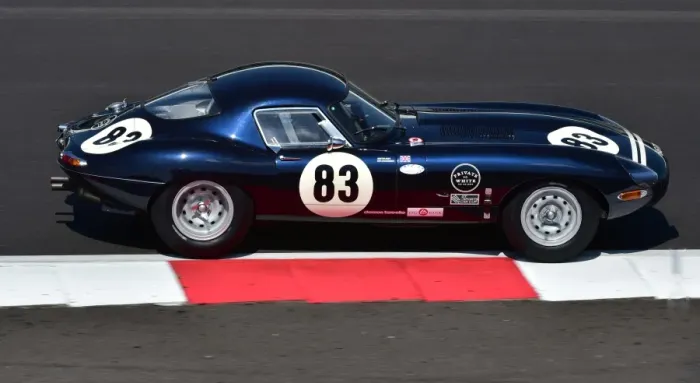 Framed Print : CM2 4067 Ben Shuckburgh, Martin Hunt, Jaguar E-Type