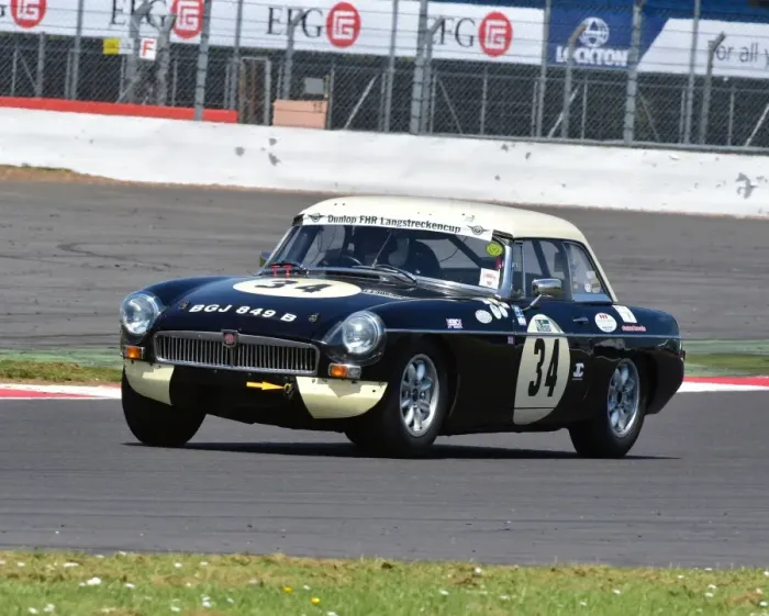 Framed Print : CM2 4143 Brian Lambert, Barbara Lambert, MGB, BGJ 849 B Framed Print : CM2 4143 Brian Lambert, Barbara Lambert, MGB, BGJ 849 B