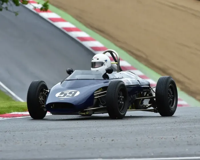 Framed Print : CM2 5069 Robin Longdon, Lola Mk3 Framed Print : CM2 5069 Robin Longdon, Lola Mk3
