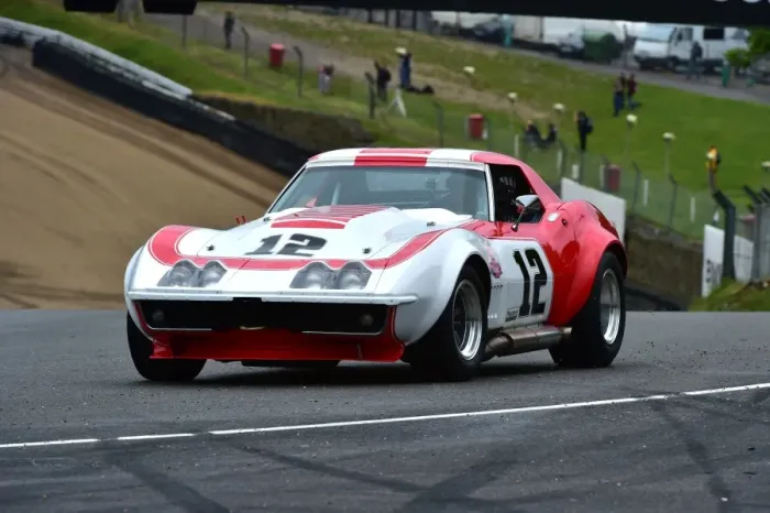 Framed Print : CM2 5107 Peter Hallford, Stephen Treherne, Chevrolet Corvette