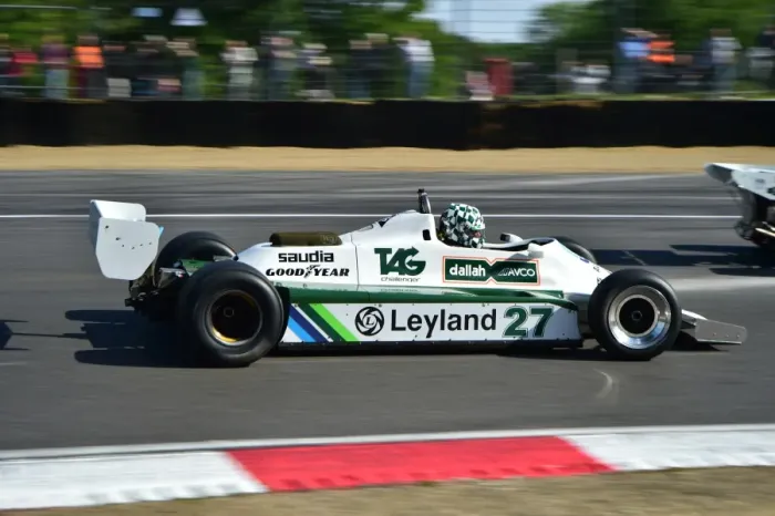 Framed Print : CM2 7115 Mike Wrigley, Williams FW07B Framed Print : CM2 7115 Mike Wrigley, Williams FW07B