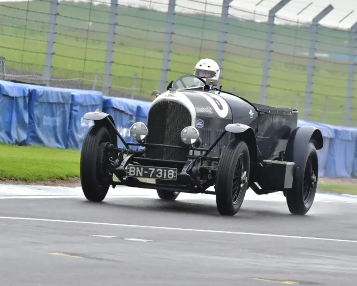 Framed Print : CM2 9071 Jock MacKinnon, Bentley 3 litre, BN 7318 Framed Print : CM2 9071 Jock MacKinnon, Bentley 3 litre, BN 7318