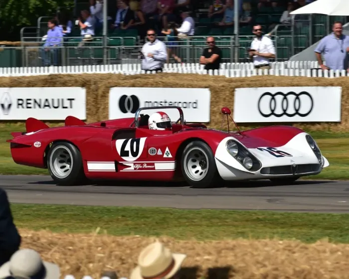 Rights Managed : CM20 0494 Giuseppe Bagli, Alfa Romeo 33-2 Le Mans Rights Managed : CM20 0494 Giuseppe Bagli, Alfa Romeo 33-2 Le Mans