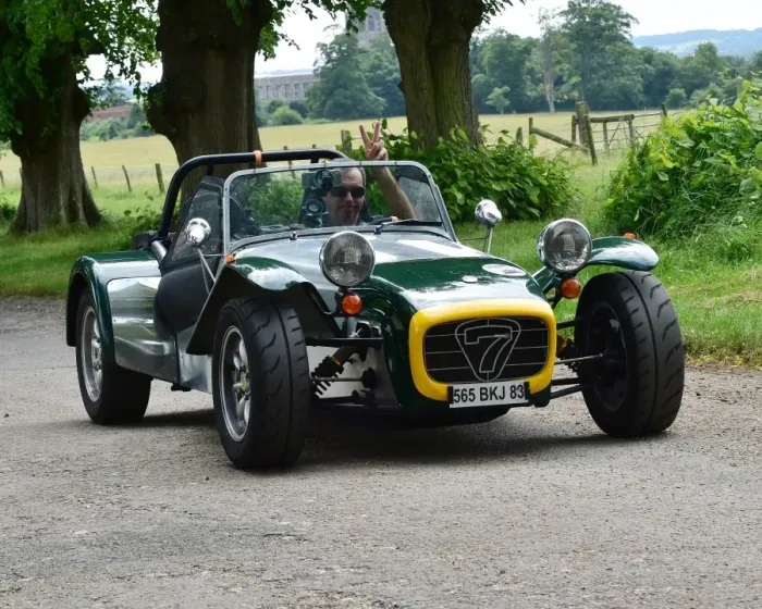 Framed Print : CM20 0812. Lotus 7 Euro Heritage Tour, July 2017 Framed Print : CM20 0812. Lotus 7 Euro Heritage Tour, July 2017