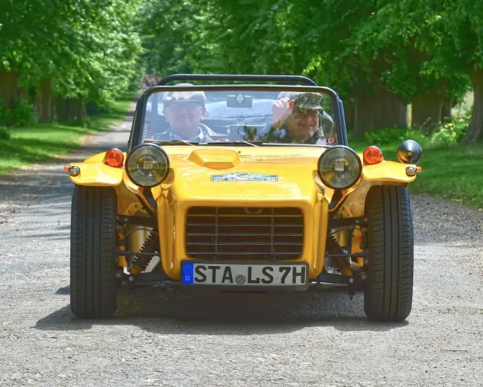 Framed Print : CM20 0840. Lotus 7 Euro Heritage Tour, July 2017 Framed Print : CM20 0840. Lotus 7 Euro Heritage Tour, July 2017