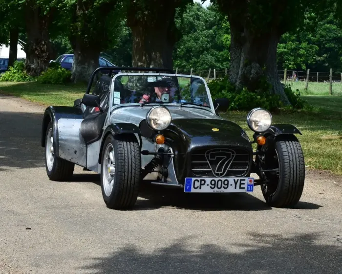 Framed Print : CM20 0876. Lotus 7 Euro Heritage Tour, July 2017 Framed Print : CM20 0876. Lotus 7 Euro Heritage Tour, July 2017