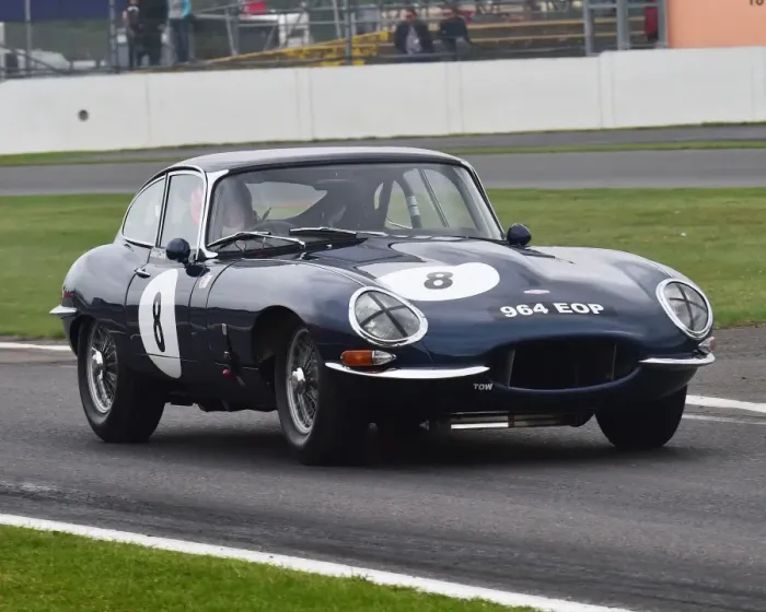Framed Print : CM20 2312 John Clark, Jaguar E-Type FHC Framed Print : CM20 2312 John Clark, Jaguar E-Type FHC