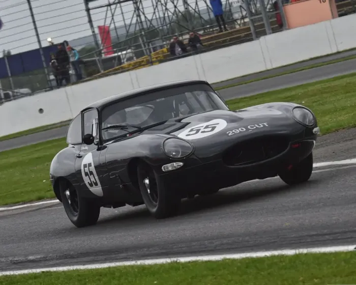 Framed Print : CM20 2320 Rob Hall, Martin Melling, Jaguar E-Type FHC