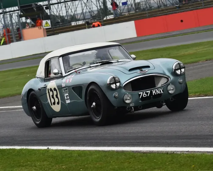 Framed Print : CM20 2347 Alex Bell, Austin Healey 3000 Framed Print : CM20 2347 Alex Bell, Austin Healey 3000