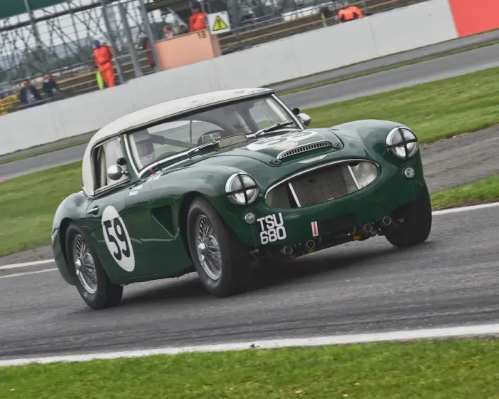 Framed Print : CM20 2349 Mark Midgley, Tony Worthington, Austin Healey 3000 Mk3 Framed Print : CM20 2349 Mark Midgley, Tony Worthington, Austin Healey 3000 Mk3