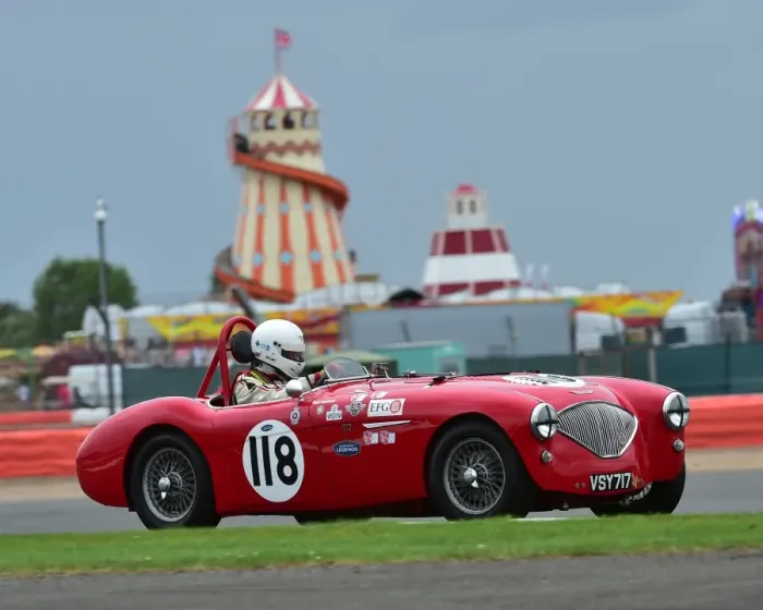 Framed Print : CM20 2554 Tarek Mahmoud, Gregoire Audi, Austin Healey 100M Framed Print : CM20 2554 Tarek Mahmoud, Gregoire Audi, Austin Healey 100M
