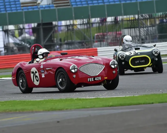 Framed Print : CM20 2638 Mike Knight, Jeremy Welch, Austin Healey 100 Framed Print : CM20 2638 Mike Knight, Jeremy Welch, Austin Healey 100
