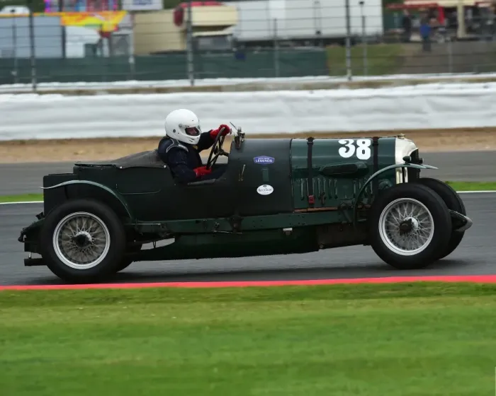 Framed Print : CM20 2751 James Morley, Bentley 3-4 Litre