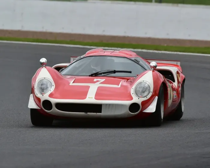 Framed Print : CM20 3258 Nigel Greensall, Tarek Mahmoud, Lola T70 MK3B