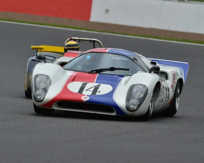 Framed Print : CM20 3260 Oliver Bryant, Lola T70 MK3B Framed Print : CM20 3260 Oliver Bryant, Lola T70 MK3B