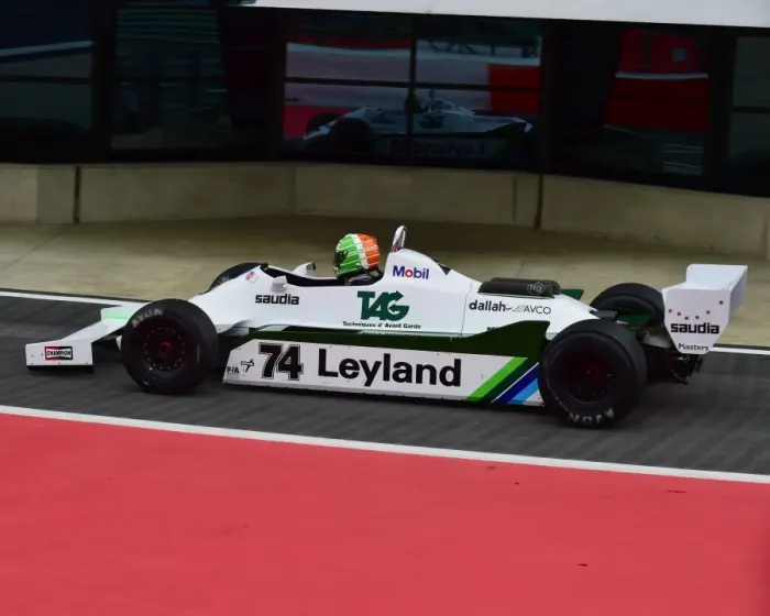 Framed Print : CM20 4479 Mike Cantillon, Williams FW07