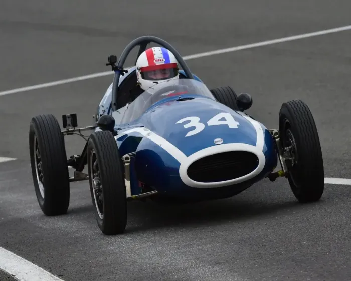 Framed Print : CM20 4640 John Bussey, Cooper T43 Framed Print : CM20 4640 John Bussey, Cooper T43