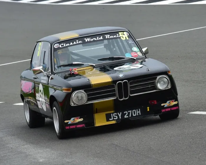 Framed Print : CM20 4925 Mike Wilds, BMW 2002 Ti