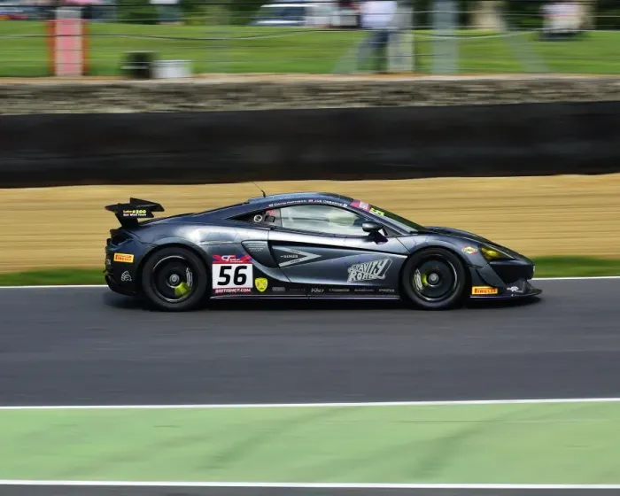 Framed Print : CM20 5083 David Pattison, Joe Osborne, McLaren 570S GT4