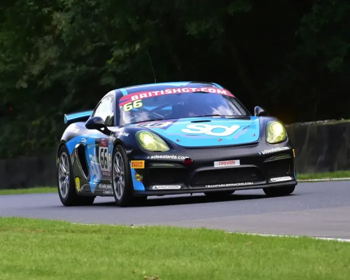Framed Print : CM20 6163 Nick Jones, Scot Malvern, Porsche Cayman GT4 Clubsport