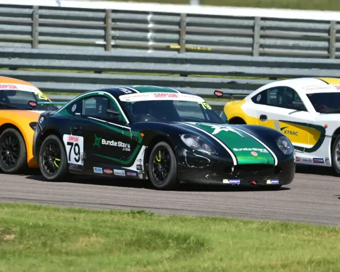 Framed Print : CM21 0700 Greg Johnson, Elite Motorsport