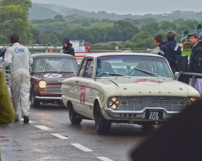 Rights Managed : CM21 1383 Tiff Needell, Mike Haigh, Ford Falcon Rights Managed : CM21 1383 Tiff Needell, Mike Haigh, Ford Falcon