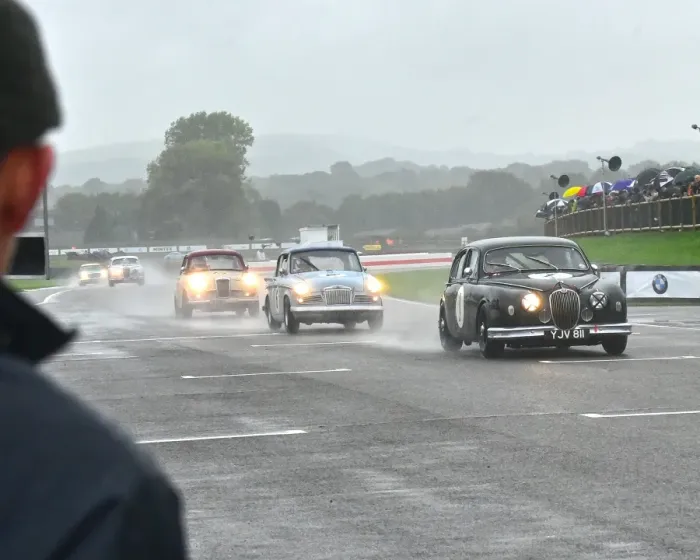 Rights Managed : CM21 1444 Tony Jardine, Charlie Settrington, Jaguar Mk1 Rights Managed : CM21 1444 Tony Jardine, Charlie Settrington, Jaguar Mk1