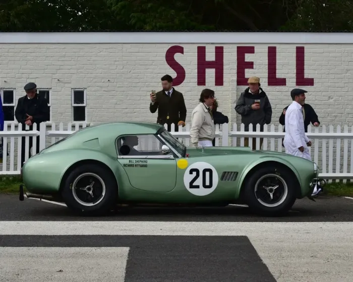 Rights Managed : CM21 1814 Richard Attwood, Bill Shepherd, AC Cobra Rights Managed : CM21 1814 Richard Attwood, Bill Shepherd, AC Cobra