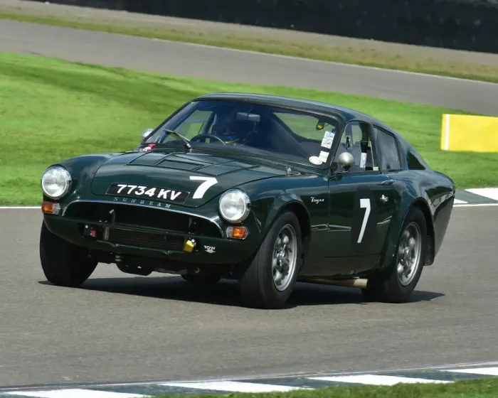 Rights Managed : CM21 2135 Nigel Greensall, Michael Squire, Sunbeam Lister Tiger Le Mans Coupe Rights Managed : CM21 2135 Nigel Greensall, Michael Squire, Sunbeam Lister Tiger Le Mans Coupe