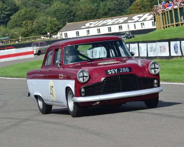 Rights Managed : CM21 2337 Andy Priaulx, Ford Zodiac Rights Managed : CM21 2337 Andy Priaulx, Ford Zodiac
