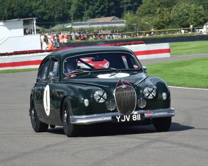Rights Managed : CM21 2348 Tony Jardine, Jaguar Mk1 Rights Managed : CM21 2348 Tony Jardine, Jaguar Mk1