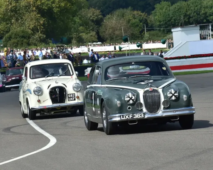 Rights Managed : CM21 2371 Anthony Reid, Jaguar Mk1, Adam Morgan, Austin A35 Rights Managed : CM21 2371 Anthony Reid, Jaguar Mk1, Adam Morgan, Austin A35